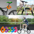 Bike Lock Cable - 4 Feet Resettable Cable Lock - Self Coiling 5 Digit Combination Bicycle Lock (Orange)...