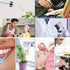 Tonsil Stone Remover Wisdom Teeth Cleaner Dental Irrigation Cleaning with Curved Tip for Oral Dental Care Feed Pets 5 Pcs...