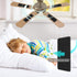 Ceiling Fan Filters | Activated Coconut Filters | Easy-Stick Universal Ceiling Fan Air Filters | Eliminate Odors, Dust, and Pollutants | Easy Inst...