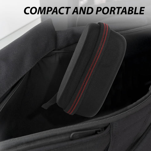 Protective Case for JBL Clip 4 Speaker, Portable Travel Carrying Bag with EVA Hard Shell Cover - (Black Case and Inside Grey)...