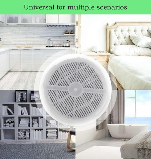 GL2103 HEPA Filter Replacement Compatible with RIGOGLIOSO, JINPUS, LTLKY, Frida Baby, Meleden,SY900S and More Air Purifiers, 4 Inch 3-in-1 Activat...