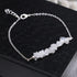 Gempires Natural Moonstone Bar Bracelet, New Beginning Gemstone, June Birthstone Jewelry, Perfect Gift, Adjustable 7 to 8-inch Chain (Moonstone)...