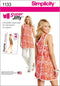 Simplicity 1133 Women's Tunic and Pants Sewing Pattern Set, Sizes 6-18...