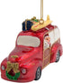 Wowser Beach Cruisin' Santa Christmas Ornament, Festive Holiday Beach Décor, 3 1/2 Inches...