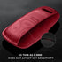 Tukellen for Audi Key Fob Cover Genuine Leather with Keychain,Leather Key Case Protector Compatible with Audi A4 Q7 Q5 TT A3 A6 SQ5 R8 S5 Smart Ke...