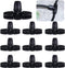 Kalolary Barbed Tee for 5/16 Inch Irrigation Tube, 20PCS Anti-Drop Drip Irrigation Hose Fittings for 8/12mm PE Pipe Micro Spray Lock Drip Irrigati...