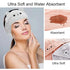 Headband for Washing Face Cute, Cat Print Headband for Women Kids, Microfiber Soft Wraps, Adjustable Elastic Hair Band for Facial Spa Makeup, Hair...
