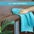 HOMEXCEL Microfiber Cleaning Cloth,8 Pack Cleaning Rag,Cleaning Towels with 4 Color Assorted,11.5"X11.5"(Green/Blue/Yellow/Pink)...