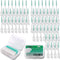 200 PCS Soft Dental Floss Picks, Dental Picks with case, Toothpicks Brush Between Teeth, Tooth Flossing Brush Disposable for Cleaning, Toothbrush ...