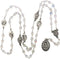 VILLAGE GIFT IMPORTERS 7 Sorrows Chaplet with Clear Crystal Beads - Servite Rosary (CLEAR CRYSTAL)...