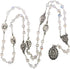 VILLAGE GIFT IMPORTERS 7 Sorrows Chaplet with Clear Crystal Beads - Servite Rosary (CLEAR CRYSTAL)...