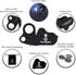 Pineapple 30X 60X Jewelers Loupe Magnifier with Light, Lighted Magnifying Glass Jewelry Loop, Pocket Magnifier for Coins, Jewelry, Plants, Currenc...