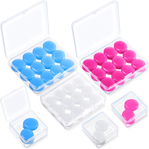 Frienda 21 Pairs Ear Plugs for Sleeping Reusable Moldable Silicone Earplugs Soft Noise Cancelling Earplugs Sound Blocking Ear Plugs with Case for ...