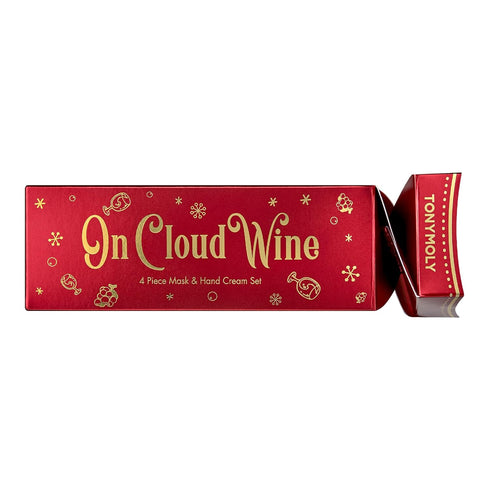 TONYMOLY On Cloud Wine Red Wine Skincare Set...