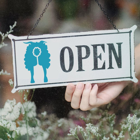 FINGERINSPIRE Farm Animal Painting Stencil 8.3x11.7inch Reusable Animals Back View Pattern Drawing Template Cows Sheep Horse Rabbit Cat Dog Goat S...