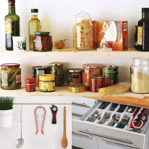 Easy-Twist Jar Opener: Maxracy Effortless Lid Opening for Weak Hands & Arthritis | Versatile Bottle Opener | Jar Openers & Bottle Openers...