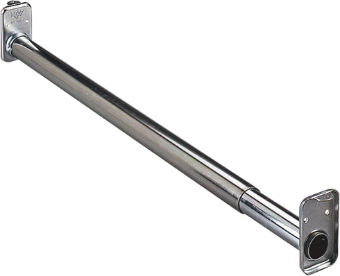 KNAPE & VOGT MFG CO KV2 ZC 60 Zinc Adjustable Closet Rod, 60/96"...