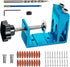Pocket Hole Jig Kit with Drill Guide Joint Pocket Hole Jig 15 Degree Woodworking Inclined Hole Adjustable DIY Woodworking Tools Carpentry Locator...