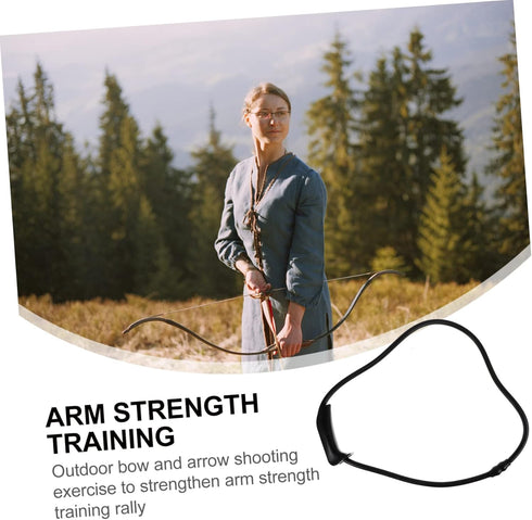 Kisangel Puller Hand Extensor Strength Training for Bow Shooting Strength Training for Reflex Bow Sports Equipment Archery Exerciser Training Devi...
