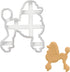 Poodle Silhouette cookie cutter, 1 piece - Bakerlogy...