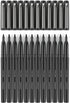 ARTEZA Black Felt Tip Pens, Pack of 12, 1.0–1.5 mm Fiber Tip, Quick-Drying Water-Based Ink, Art Supplies for School, Office, and Home...