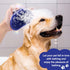 Pet grooming brush for dogs and cats, soft and durable handheld pet hair removal brush (Dark Blue + Orange)...