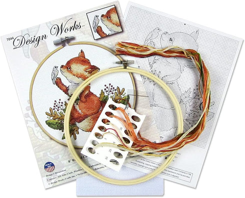 Design Works Crafts Janlynn Counted Cross Stitch Kit, Fox, by The Yard...