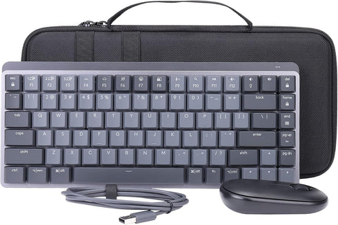 Aenllosi Hard Carrying Case Compatible with Logitech MX Mechanical Mini Wireless Illuminated Performance Keyboard...
