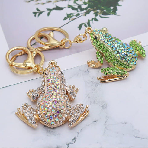 Cute Keychain Women Key Chains For Car Kawaii Anime Crystal Bling Pink Keychains Ring For Bag Purse Charm Accessories...
