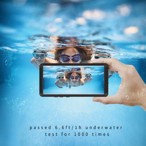 Lanhiem Galaxy Note 20 Ultra Case, IP68 Waterproof Dustproof Shockproof Case with Built-in Screen Protector, Full Body Sealed Underwater Protectiv...