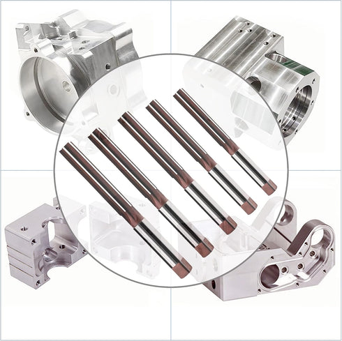 5 PCS Hand Reamer Set Metric H8 Accuracy Alloy Tool Steel 9Crsi 6 Flutes Straight Shank Milling Cutter Tool (4mm,6mm,8mm,10mm,12mm)...