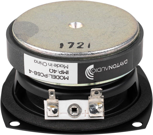 Dayton Audio PC68-4 2-1/2" Full-Range Poly Cone Driver...
