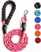 5.9 FT Dog Leash with Comfortable Padded Handle Reflective Material Leash for Large and Small Dogs, Pink...