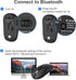 cimetech Bluetooth Mouse for Laptop, Slim Silent Wireless Mouse, Portable Computer Mice with USB Receiver, Metal Scroll Wheel for Laptop, Notebook...