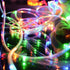 Solar Rope Lights,100 LEDs 33ft/10M Waterproof Solar String Copper Wire Light,Outdoor Rope Lights for Garden Yard Path Fence Tree Wedding Party De...