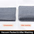 Cotton Kitchen Dish Cloths, 6 Pack Super Absorbent and No Lint Waffle Weave Dish Towels, Fast Drying Dish Rags for Washing Dishes, 12 x 12 Inch, D...