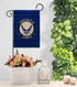 Breeze Decor Proud Dad Airman Burlap Garden Flag Armed Air Force USAF United State American Military Veteran Retire Official House Decoration Bann...