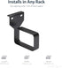 StarTech.com 2.4 x 3.9in Vertical Cable Management D Ring - 1.5U Metal D-Ring Hooks - Wire Organizer for 2 or 4-Post Network/Server Racks (CMHOOKM...