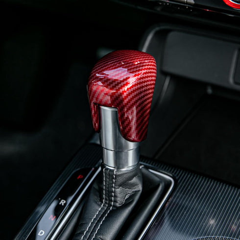 for 11th Gen Civic Gear Shift Knob Cover Automatic Transmission CVT Boots Shift Lever Trims Compatible with Honda Civic 2022-2025, CR-V 2023-2025,...