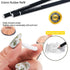 PANDAFLY Eraser Pencil Set - 6pc Eraser Pencils and 2pc Sharpener, Erasing Small Details or add Highlights for Sketching, Charcoal Drawings. Art E...