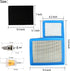10L0L Golf Cart Air Filter Tune up Kit for Yamaha G16A G19 G20 G21 G22 G22A G29 Drive Gas Golf Cart 1996-UP 4 Cycle 301cc 357cc Engine Replace Air...