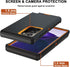for Galaxy Note 20 Ultra Case with Belt Clip Holster, 2 Screen Protector, Military Grade Full Body Heavy Duty Shockproof Rugged Protective Cover f...