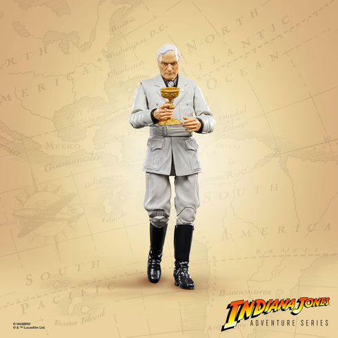 Indiana Jones and The Last Crusade Adventure Series Walter Donovan Toy, 6-Inch Action Figures, Toys for Kids Ages 4 and Up...