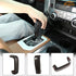 Car Shifter Gear Hand Brake Trim Cover Compatible with Toyota Tundra 2007-2021 Sequoia 2008-2020 Center Console Gear Shift Head Protection Cover A...