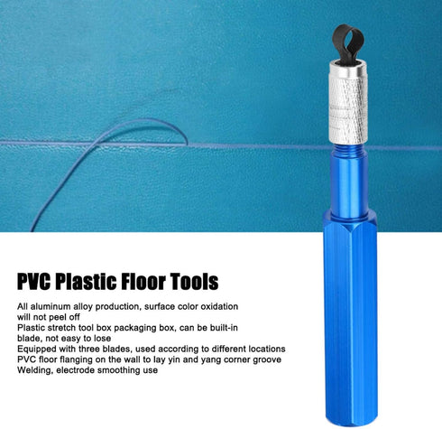 Floor Welding Tools, Electrode Leveler Skiving Tool Plastic Skiving Knife for PVC Floor Flanging...