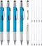 MECCANIXITY 4pcs 6 in 1 Multitool Tech Tool Pen Gifts for Men with Ballpoint Pen, Ruler, Screwdriver, Stylus, Level Gauge, Refills for Christmas B...