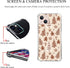 Brown Gingerbread Christmas Trees Case Compatible with iPhone 15 Plus, Cute Christmas Festival Case for iPhone 15 Plus, Cool TPU Bumper Phone Case...