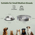 Slow Feeder Dog Bowls Stainless Steel Non-Slip Dog Food Bowl for Small Medium Breeds 2 Cups Dog Slow Feeder Bowl for Fast Eaters Slows Down Eating...