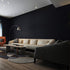 Mecpar Solid Black Wallpaper 15.7" x 118" Black Peel and Stick Wallpaper Matte Textured Black Contact Paper Vinyl Self-Adhesive Removable Thick Wa...