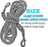 8FT 15FT 30FT Dog Tie Out Long Rope Leash for Dog Training, Long Dog Tether Great for Large Medium Small Dogs Training, Camping, or Backyard (8ft-...